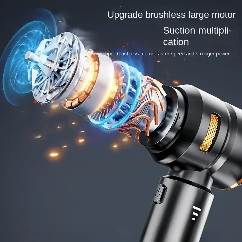 2026 New Car Vacuum Cleaner Strong Suction Cordless Wireless Cleaner Portable HandHeld Vacuum Cleaner Cleaning Machine 3