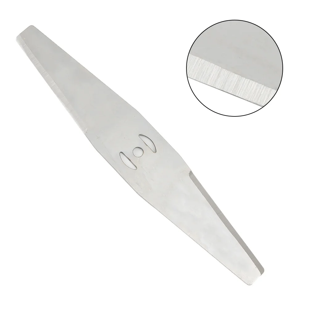Lawn Mower Trimmer Blade Grass Trimmer Blade 200mm Grass Trimmer Metal Blade Electric Lawn Mower Saw Blade Garden Power Tool Brushcutter Lawnmower Spare Parts