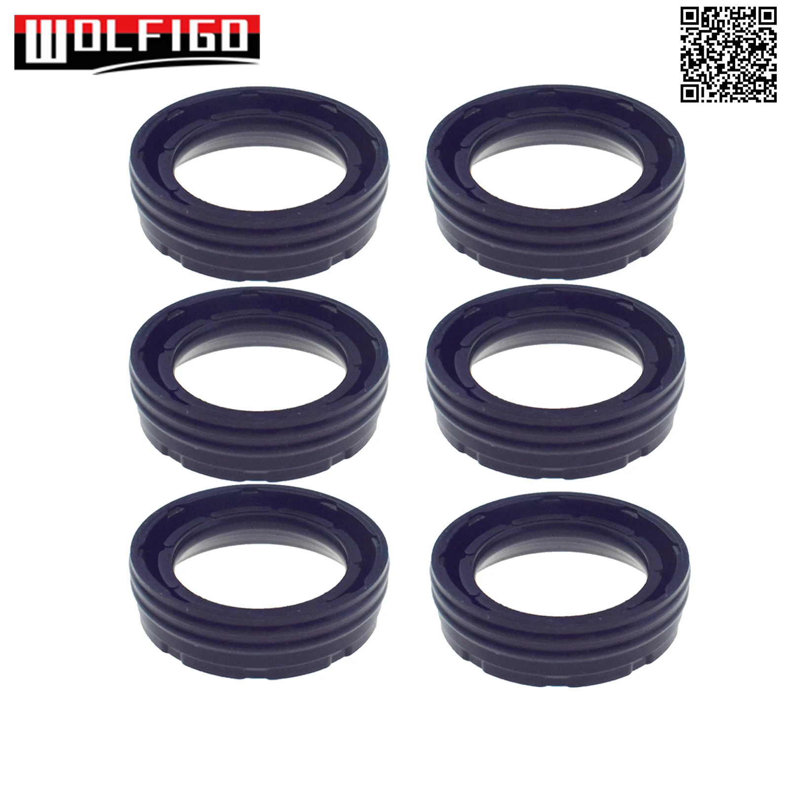 6Pcs 5184778AB 05184778AB Spark Plug Gasket For Chrysler 300 300C Pacifica Voyager Dodge Journey Grand Caravan Jeep 2011-