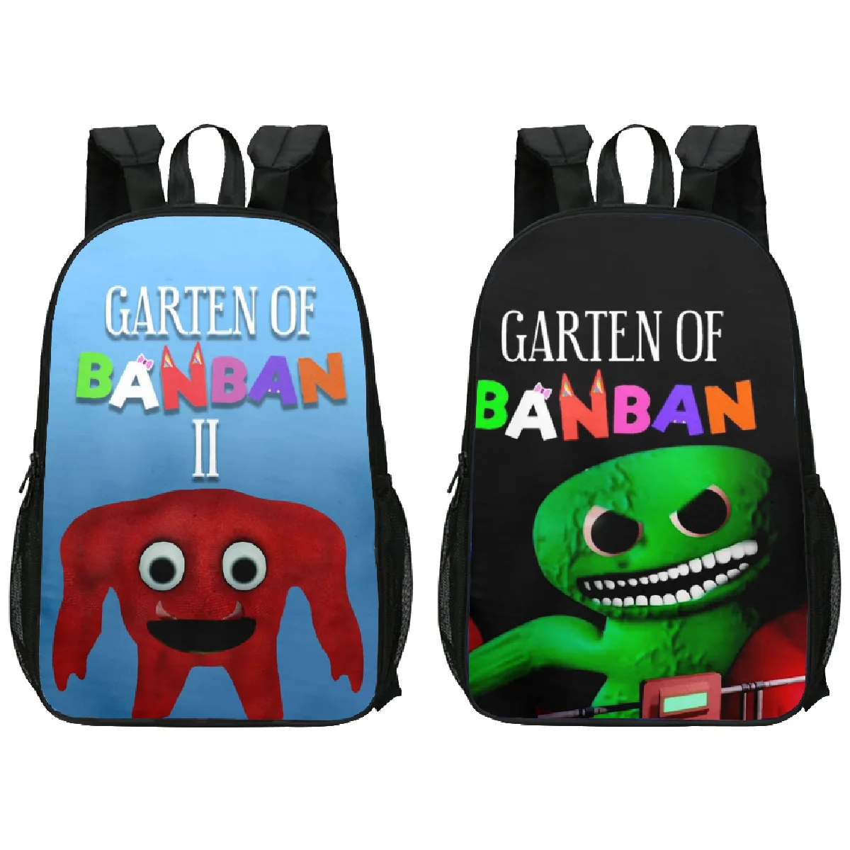 Garten of Banban Banban Garden Game Kindergarten Backpack Student Reduced  Backpack Children's Gifts Lightening Zipper Shoulders - AliExpress