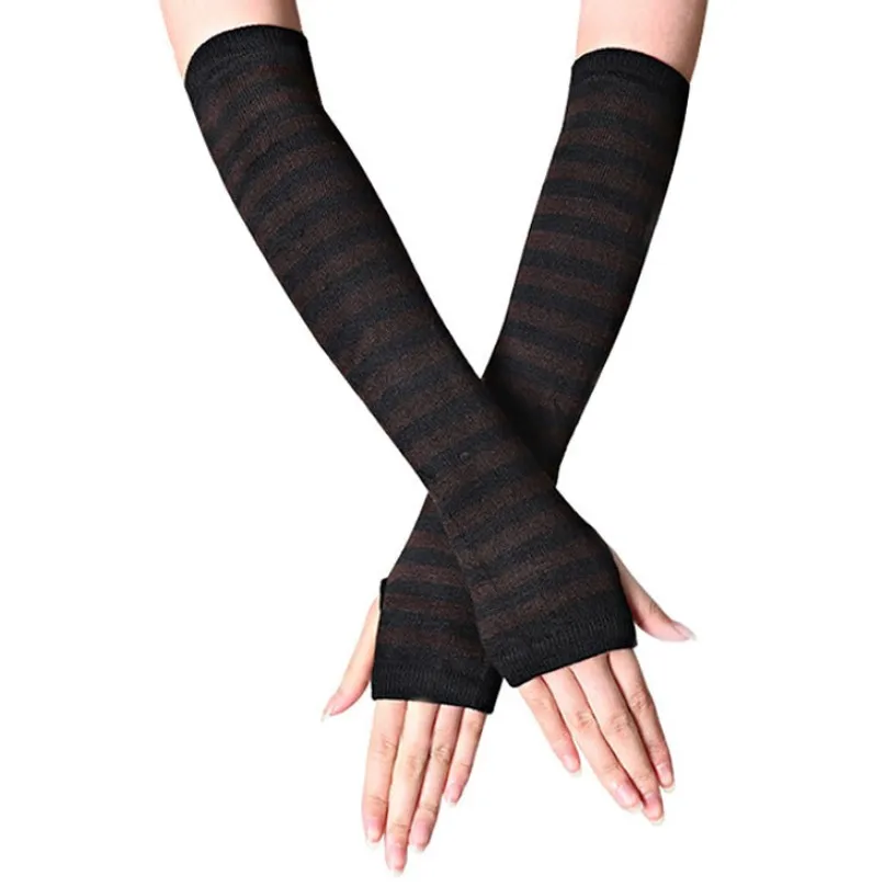 1 Paar Punk Handschoenen, Rood Vingerloze Handschoenen Leer Palm Vingerloze Handschoenen Leer Cosplay voor Halloween Dames Meisjes Cosplay Prestaties