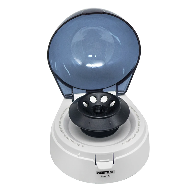 Lab Mini Centrifuges 7000 RPM Benchtop Centrifuge Machine Low Noise Laboratory Centrifuges with DC Motor Max 2680 x Westtune