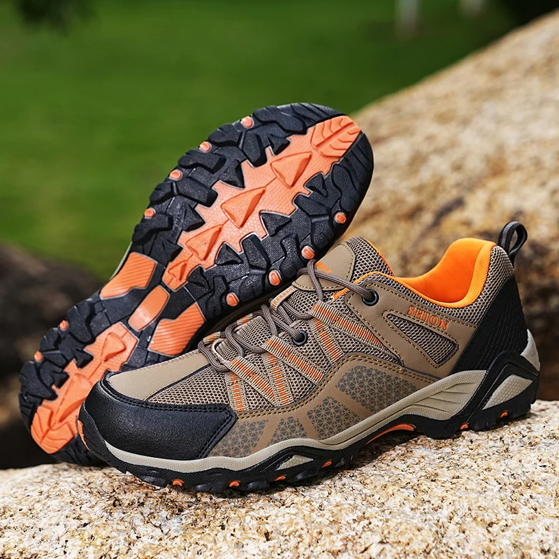 

Men Casual Shoes Non-Slip Breathable Light Unisex Male Shoes Hiking Shoes Training Sneaker Outdoor Trekking Climbing Shoes Male