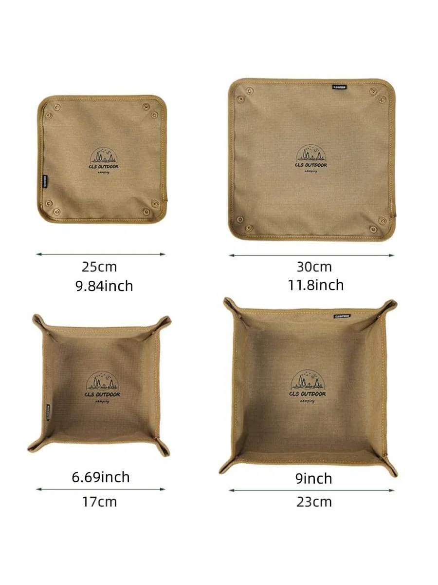 Camping Organizer Tray 1pc Portable Camping Organizer Tray-Compact Home and Travel Storage Box for Clutter-Free Camping