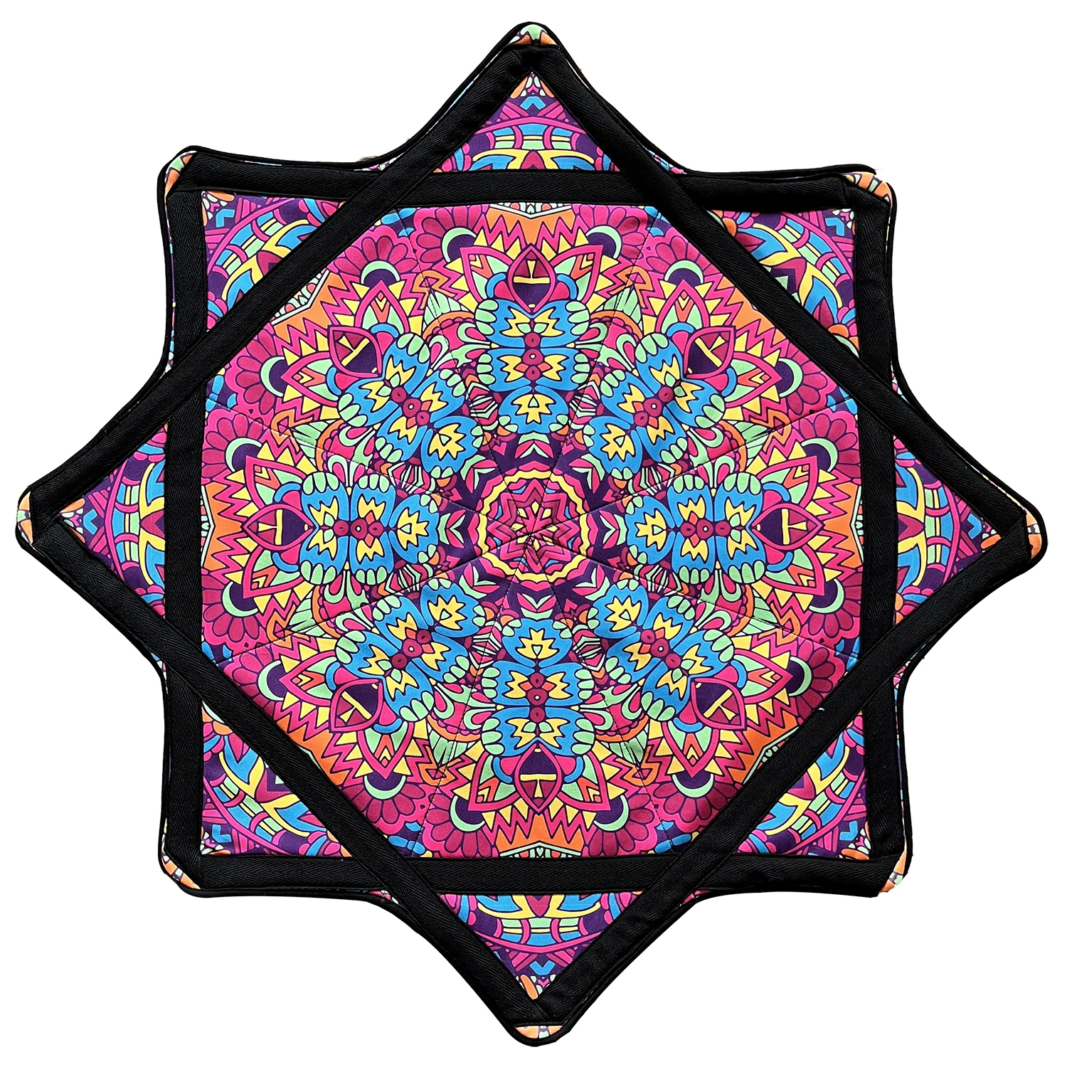Dapo Spinning Dance handkerchief Lycra Octagonal Scarf flying Handkerchief 67cm*67cm Customizable Spinning Handkerchief 5