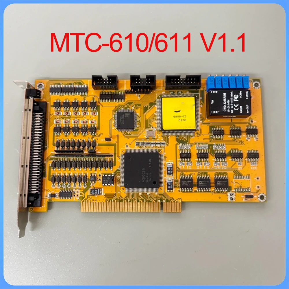 High performance 6-axis servo control card based on PCI bus For MCS MTC-610/611 V1.1 1 High performance 6 axis servo control card based on PCI bus For MCS MTC 610 611