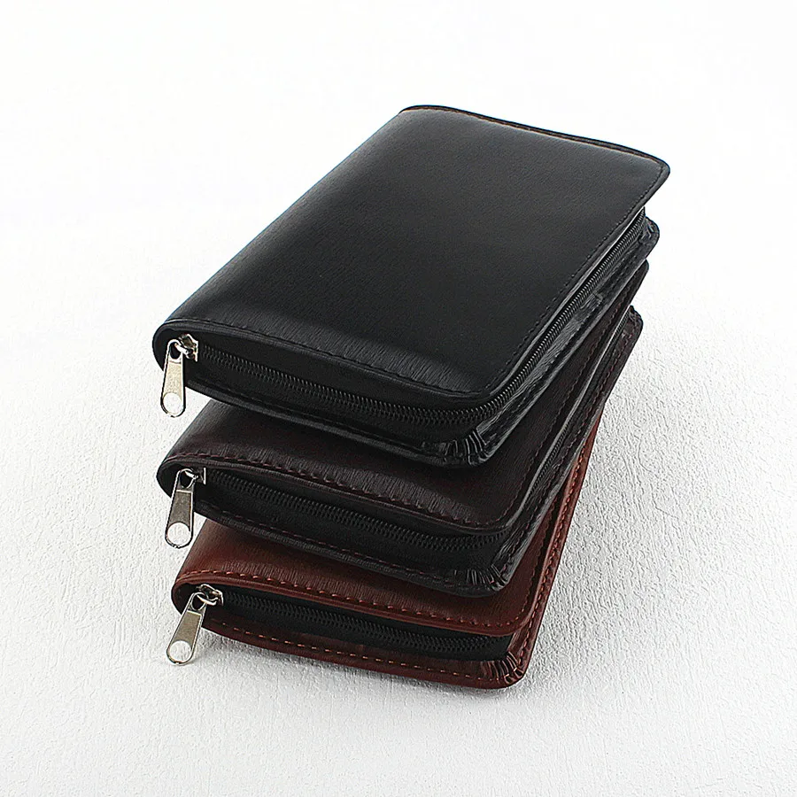 Hochwertige Stifttasche aus PU-Leder, Füllfederhalter-Etui mit Hoher Kapazität für 12 Stifte, Bestseller – Detail 40