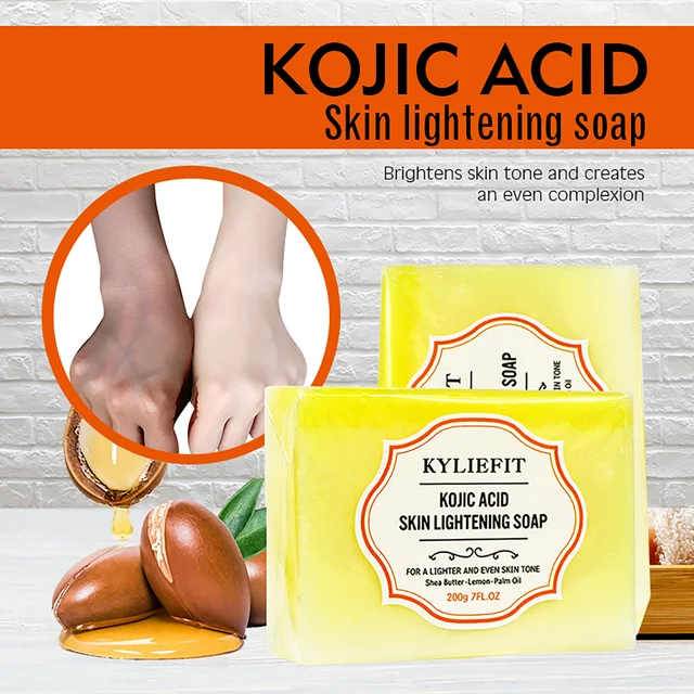KYLIEFIT-GIslande parfait au citron et au curcuma, blanchissant, hydratant, anti-d'effets, expecant, éclaircissant le teint de la peau 1