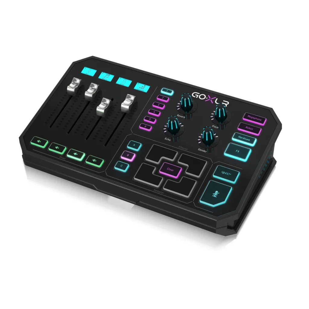 Tc Helicon Go Xlr Online Broadcaster Platform 4-channel Mixer