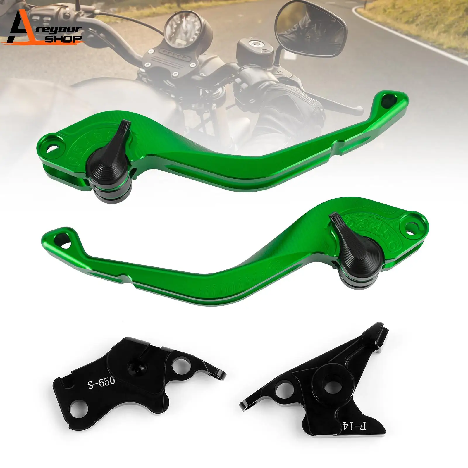 

Areyourshop CNC Short Clutch Brake Lever fit for Yamaha YZF R1 R6 FZ1 FAZER R6S US/CA Motorcycle Accessories
