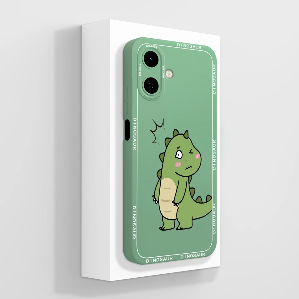 Floral Soft Silicone Phone Case with Full Coverage