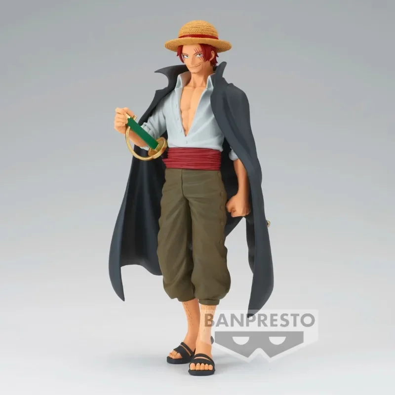 Figura de anime ONE PIECE de Bandai, modelo coleccionable, DXF, Shanks, Uta, regalo de Navidad para niños