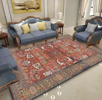 Bohemia Deluxe Living Room Rugs Decoration Bedroom Anti Slip Floor Mats Large Area Carpet Lounge Rug Persian Carpet Washable 1