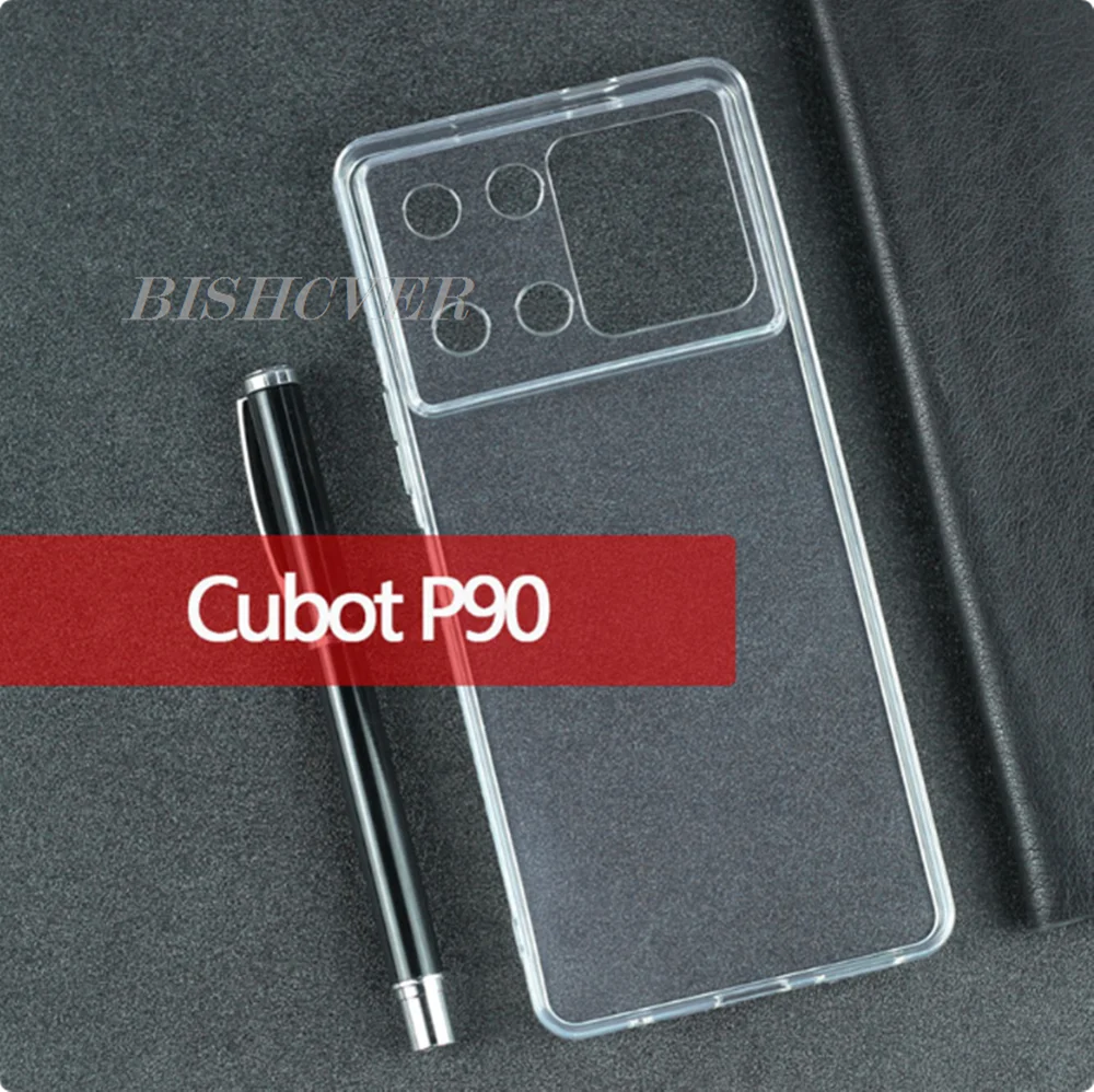 Cubot P90 6.88 Back Ring Holder Bracket Phone Case - TPU Soft Silicone Cover