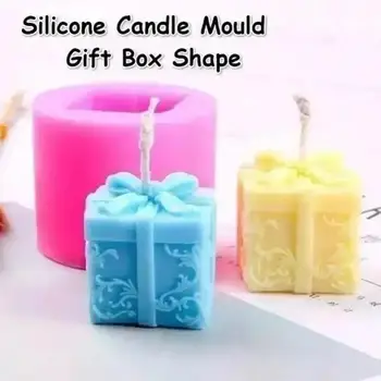 2025 Christmas Silicone Candle Mould Desk Ornament Aroma Gypsum Mold For DIY Soap Making Scented Aromatic 2