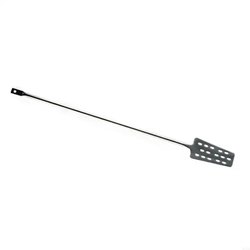 34YA 60.5cm Stainless Steel Wine Tun Mixing Stirrer Paddle Homebrew with 15 Holes Home Kitchen Bar Beer Wine Brewing Tools