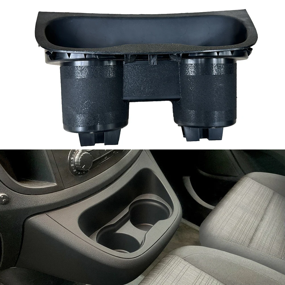 

1PCS Cup Holder Panel Fits For Mercedes Vito Metris W447 2016-2023 Black Auto Central Control Cup Holder Panel Plug-and-play