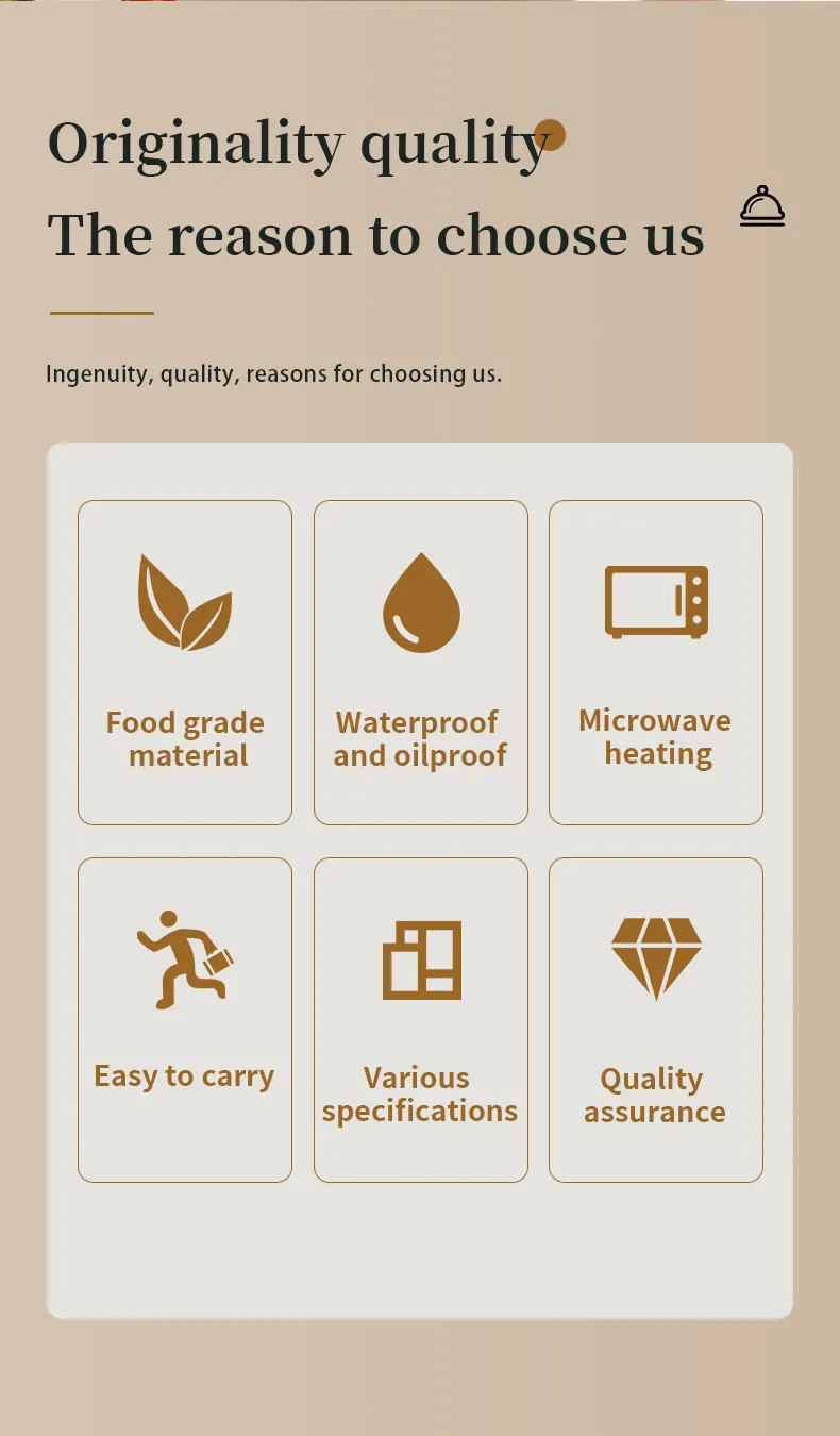 25PCS 500/650/750/1000ML Kraft Paper Bowls with Lids – Disposable Round Food Containers... - SKU KPB12716 - UGI Packaging