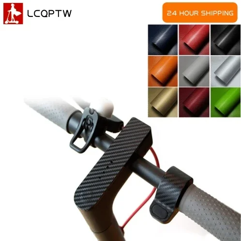 

30cmx127cm 3D Carbon Fiber Stickers Roll Film DIY Wrap Auto for Xiaomi M365/m365 Pro Electric Scooter Decoration Sticker