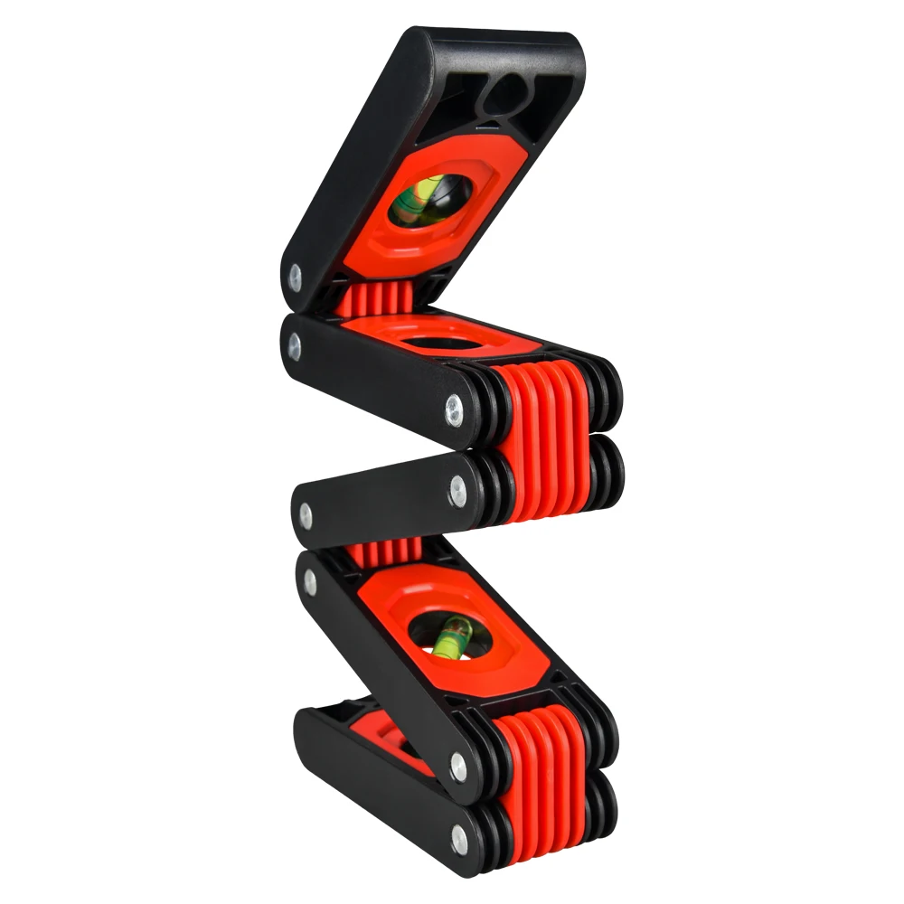 

28 Inch Multi-Angle Ruler Multi-Function Foldable Level Measurement Woodworking Tools Precise Leveling in Any Position