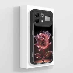 Cute Strawberry Silicone Protective Back Cover Case for Infinix Note60PRO 5G (TYB977)