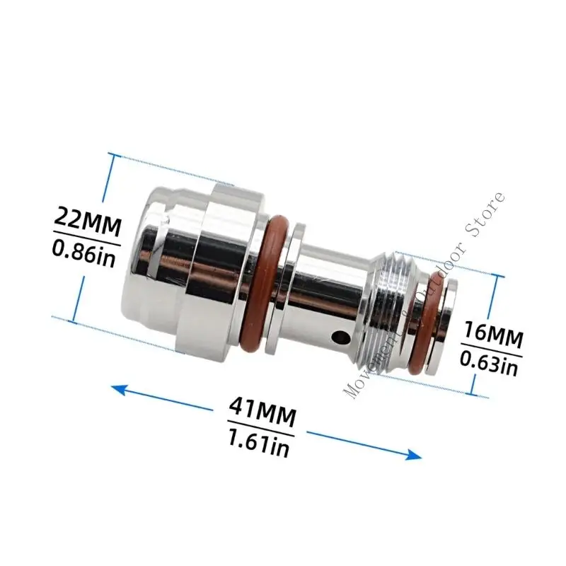 수중 수리 인서트 교체 부품, 정기 유지 관리용 41 x 22 mm 금속 팽창기 서비스 부품
