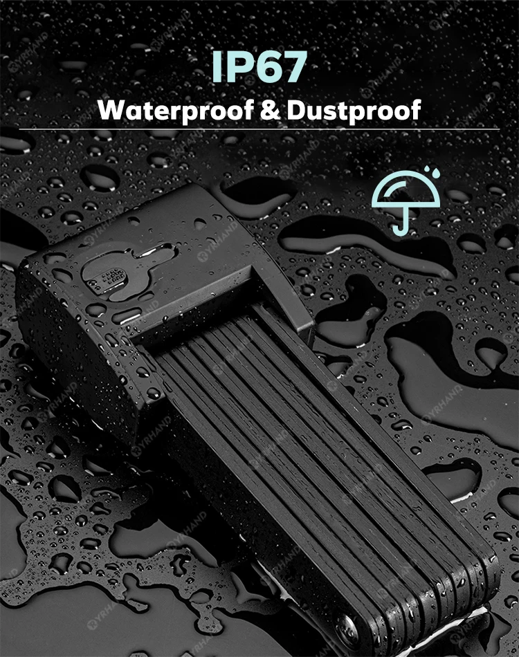 Ttlock unlock Bicycle Foldable Bike Lock Road Fold Lock High Security IP67 Anti-