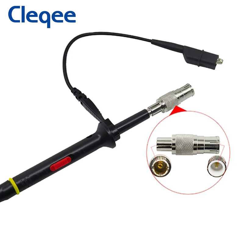 Cleqee P2000 Series Oscilloscope Probe DC 60MHz 100MHz 200MHz X1/X10 BNC for Tektronix HP oscilloscope probe