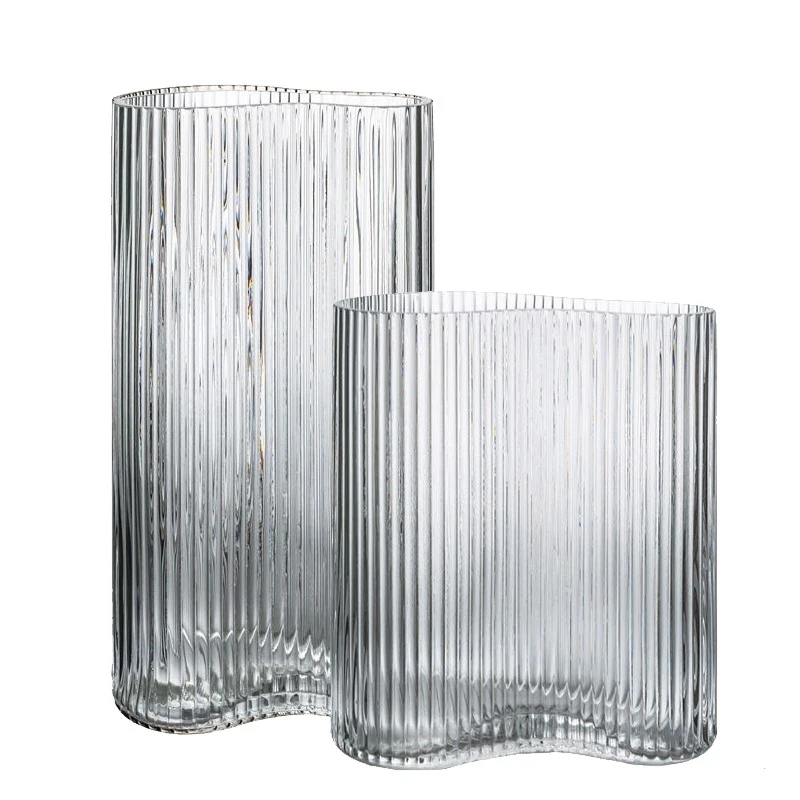 

Ваза для ног Стеклянные Прозрачные водные цветы Тюльпан для гостиной крыльца Цветочная композиция в скандинавском стиле