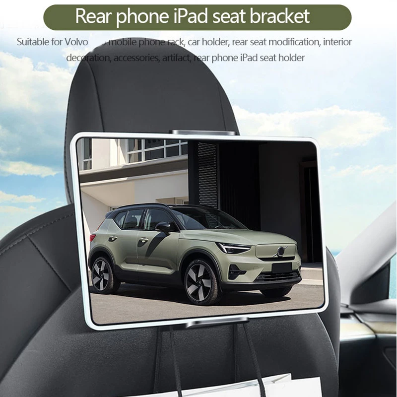 for volvo xc60 xc90 s90 s60 v60 v90 xc40 c40 rear seat phablet holder