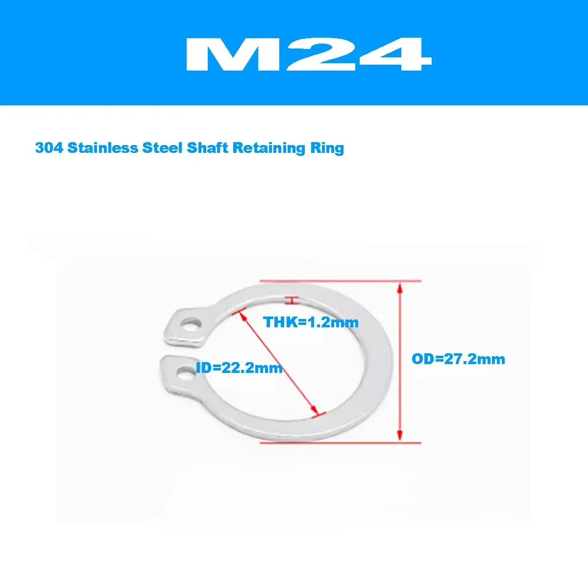 20pcs M24