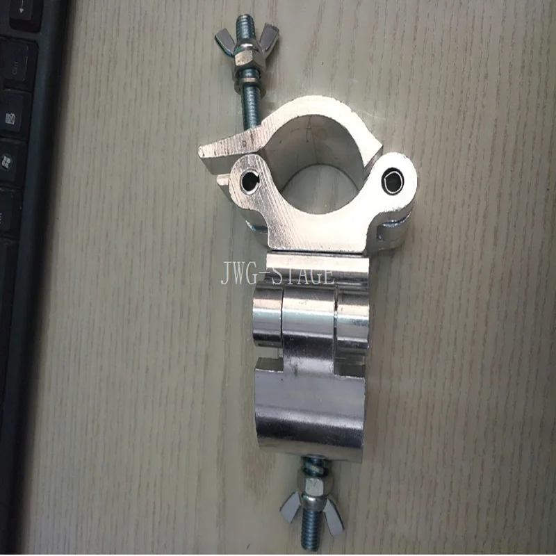 Stage Light Fold Hook Clamp Alluminio Acciaio Attrezzatura Professionale Led Stage Light Truss Dj Club Doppia Fibbia Ad Anello