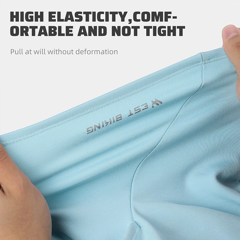 WEST BIKING Windproof Warm Headgear High Elasticity Breathable Balaclava Face Mask Men Women  Cycling Running Ski Warm Scarf Cap