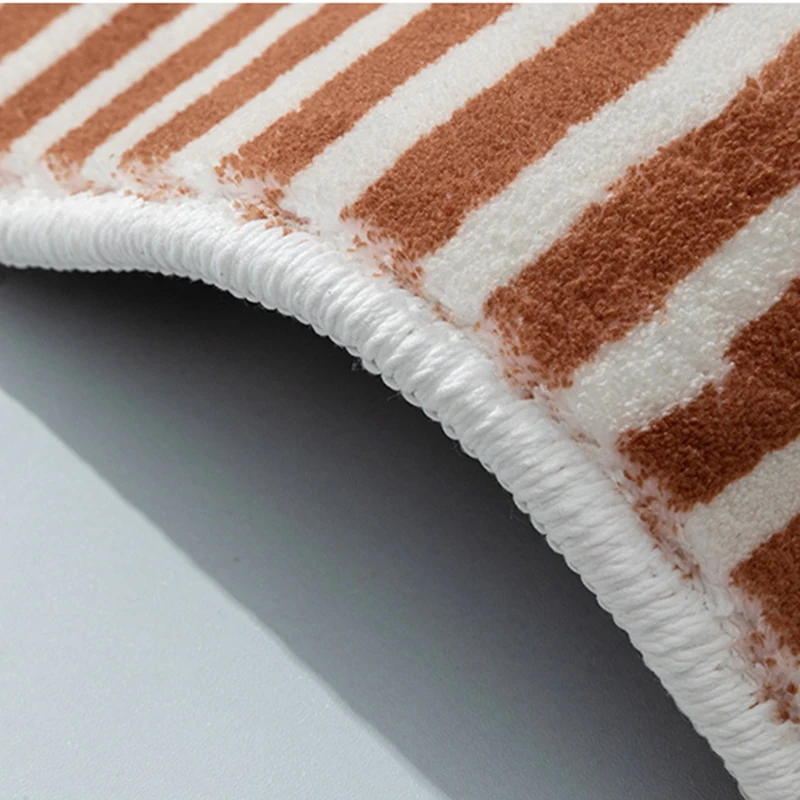 Nordic Cute Round Carpets for Living Room Home Bedroom Kids Room Rug Children Room Bedside Reading Area Decor Non-slip Floor Mat 5