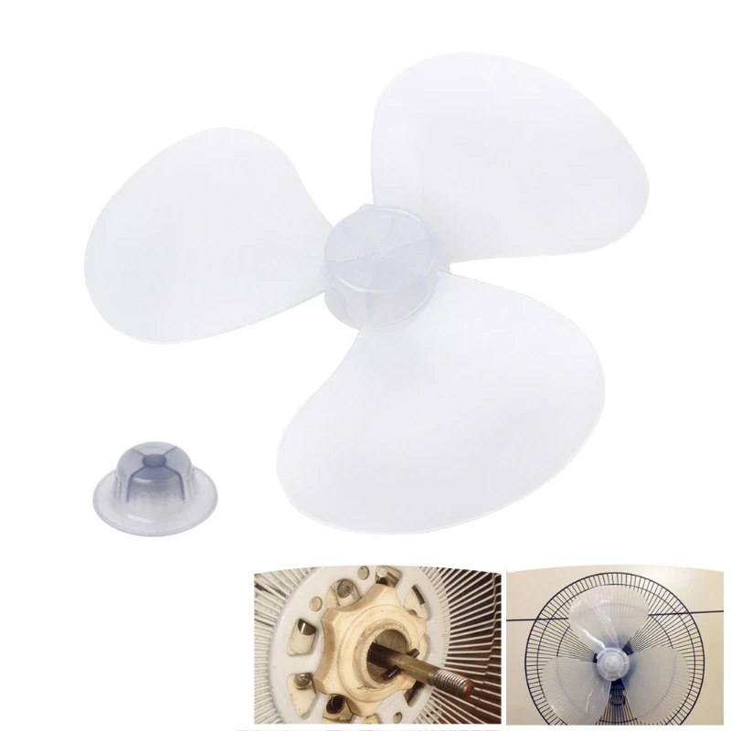 Plastic Fan Blade 16inch 400mm 3 Leaves For Midea