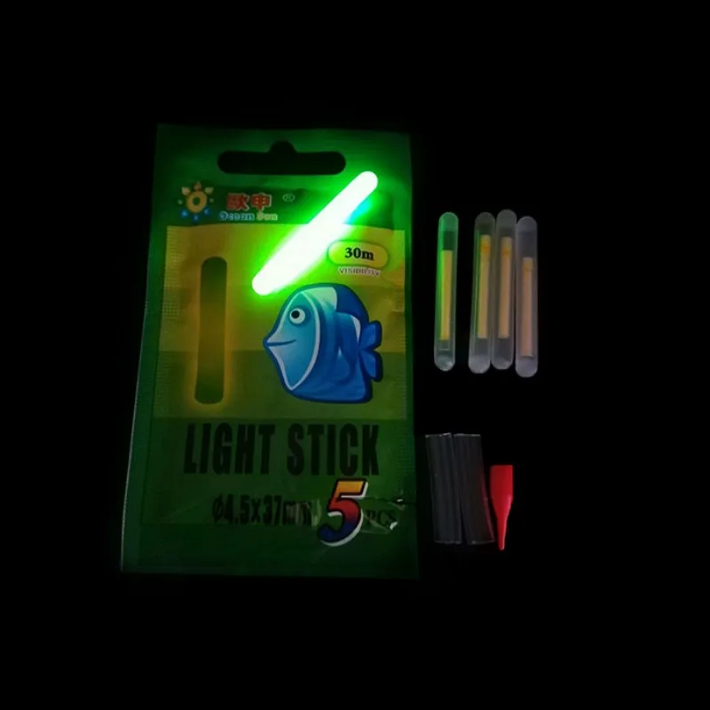 5-50 stücke Angeln Float Licht Stick Fluoreszierende Leucht Nacht Float Stange Licht Dark Glow Stick Nützliche Viele angelgerät – Detail 5