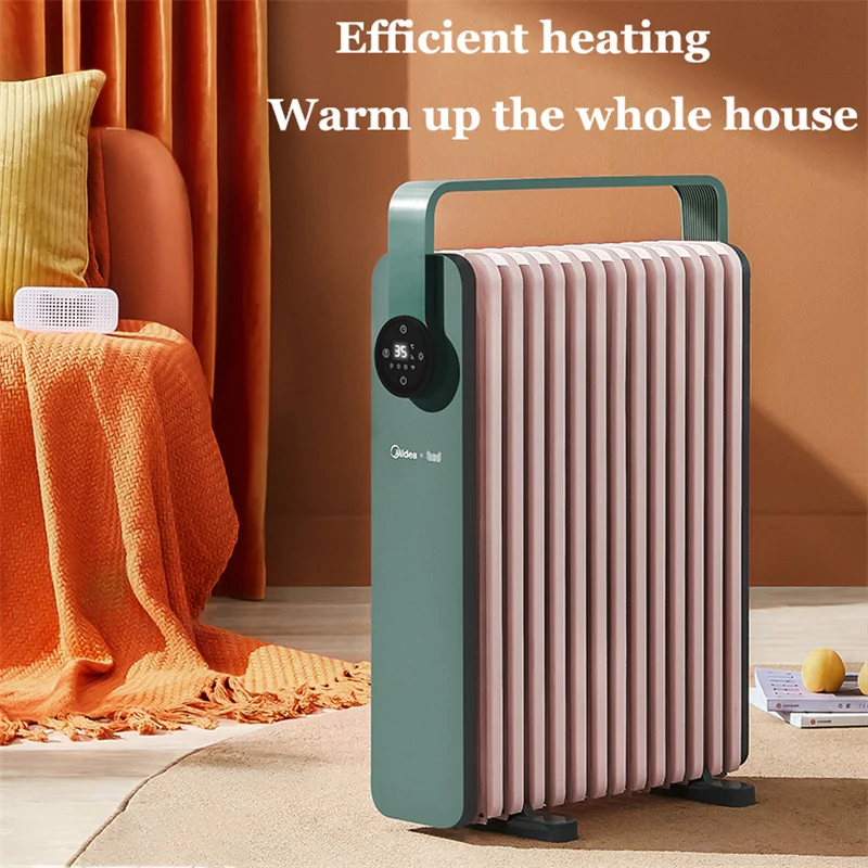 Oil Heater Energy Saving Electric Heater Household Smart Heating Fan Warm  Air Blower Bedroom Office Electric Warmer Space Heater - Electric Heaters -  AliExpress