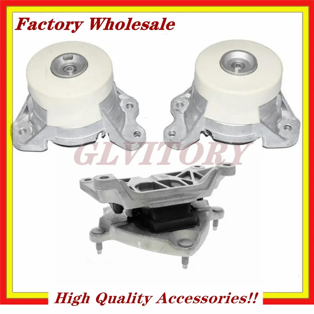 Lot 2 Roulements Moteur + 1 Roulement Transmission FEBI Pour Mercedes C/ E/ CLK W204 W212