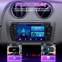 Wireless CarPlay Android Auto Car Radio For Seat Ibiza 6j 2009 - 2013 4G WiFi Multimedia GPS Navigation 2din 7" Head Unit Stereo - Image 3