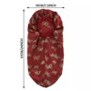 Fashionable Butterflys Print Long Satins Nightcap Personalized Warmth Sleep Cap For Long Curly Hair 5