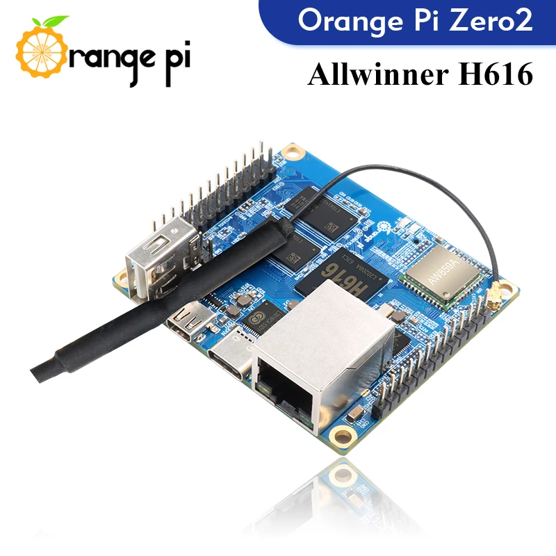 Orange Pi Zero 2 +   ġ + ̽ ̱  ǻ 1GB RAM BT5.0 WIFI Run ȵ̵10,   OS Zero2  