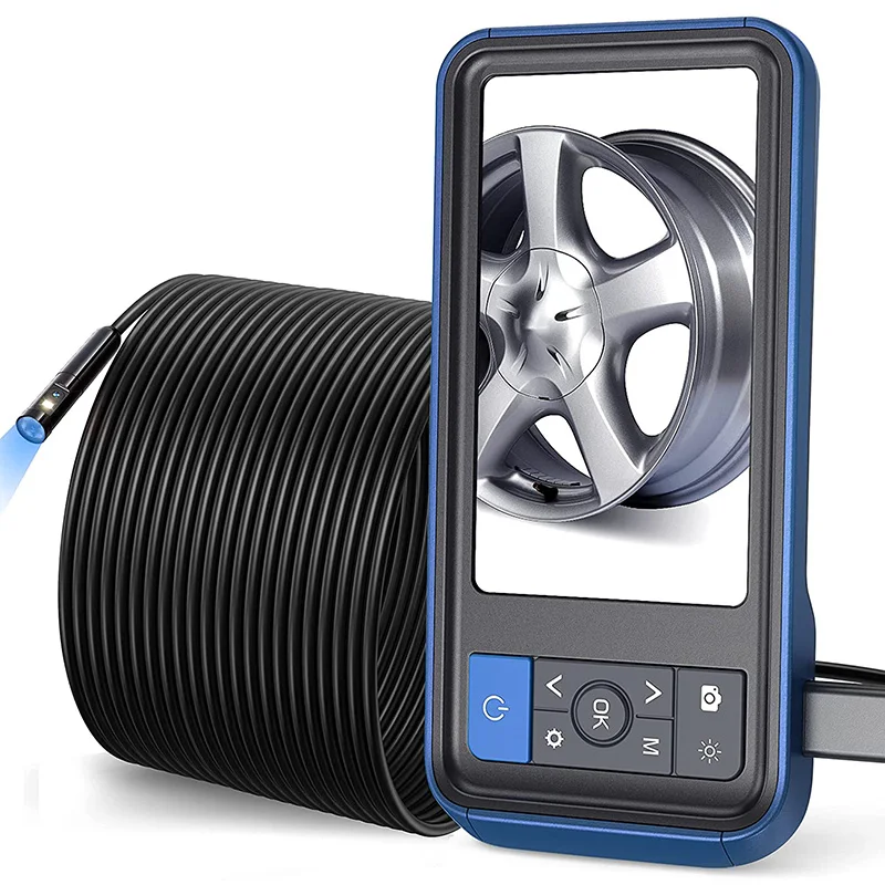 50FT Endoscope Borescope, Teslong Dual Lens Sewer Inspection Camera