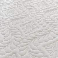 Waterproof Quilted Mattress Cover - Cotton Top, Antibacterial Fiber Fill, TPU Waterproof Layer - A-Class Health Standard 5