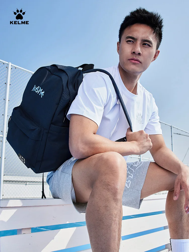 Kelme Backpack For Outdoor Sports Basketball Training Portable High-capacity Travel Backpack Student Backpack Running Bag 4