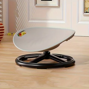 Ergonomic Swivel Sensory Chair - Eggshell Design, Anti-Slip Base & Durable Plastic. Manual Use, No Electricity Needed. 1