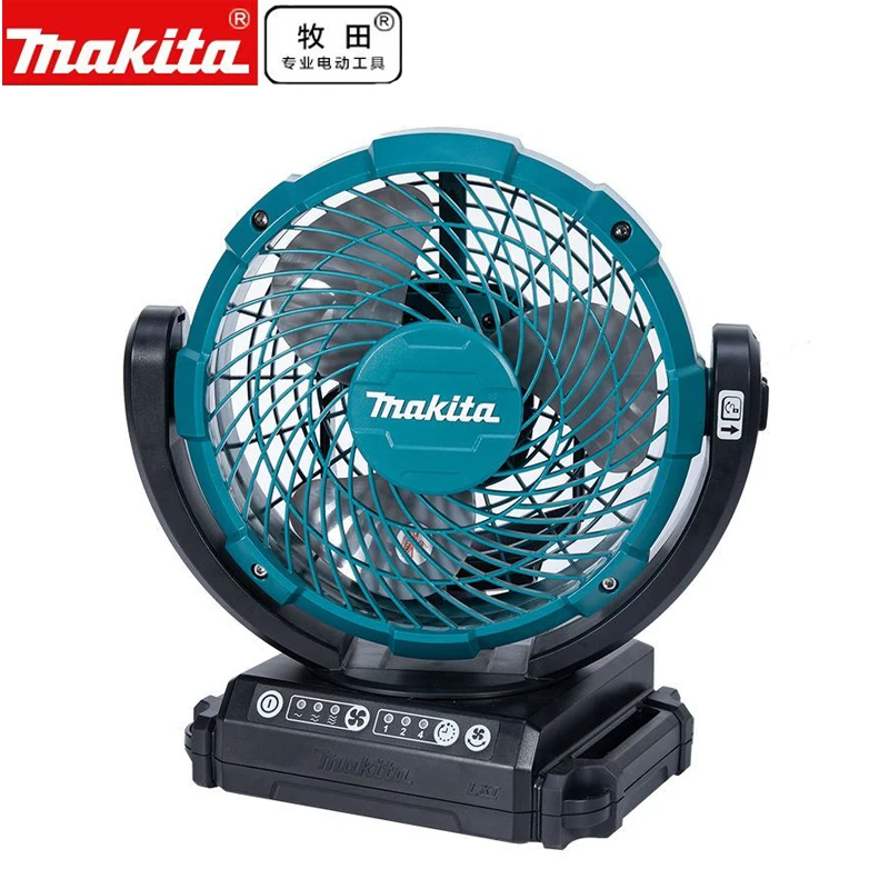 

Makita DCF102Z 18V Electric Fan LXT Multi Purpose Adjustable Head Three Speed Outdoor Vehicle Rechargeable Table Fan Portable