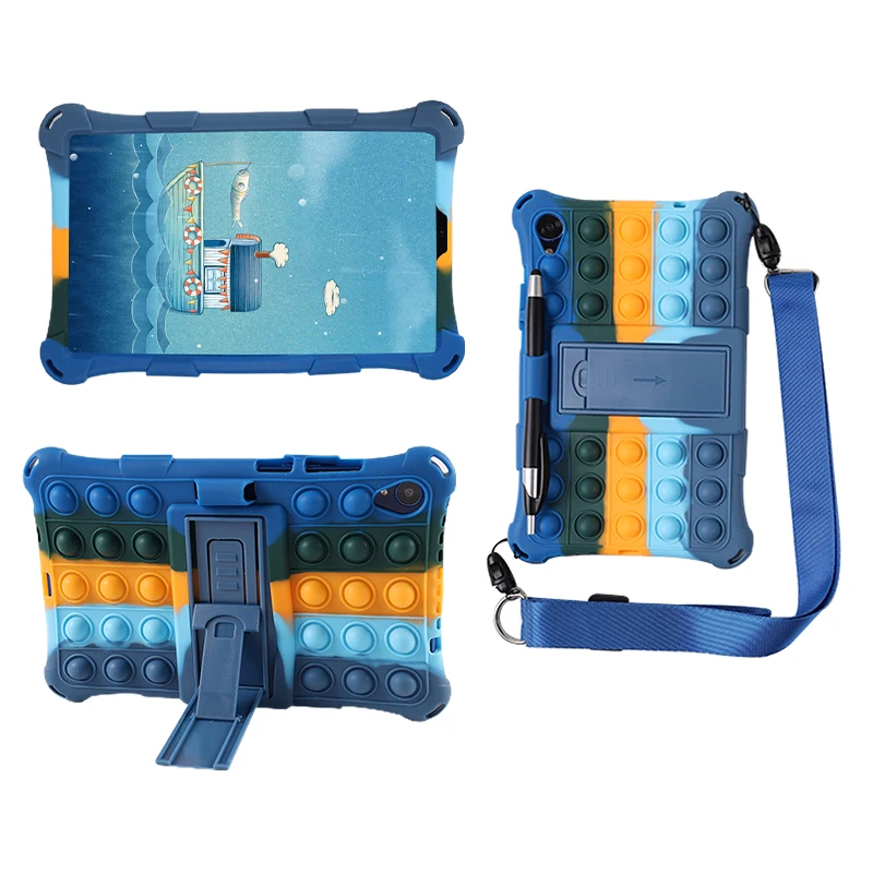 Silicone Crianças Case para Lenovo Tab m8 Tb8505f Tb9505x 8.0 Polegada Tablet Capa para Lenovo Tab m8 3rd Gen Tb-8506 Funda Case Capa