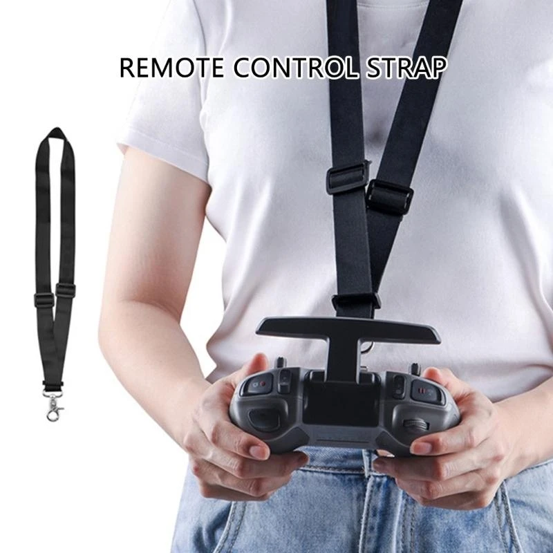 Sangle de télécommande FPV ELRS - Noir, 60 cm, confortable