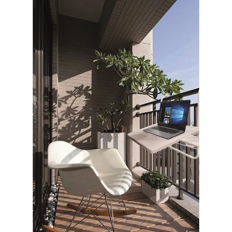 Table for JOCCA handrail. Modern furniture, pendant, sturdy and adjustable balcony. Computer bar with Cup rest. Table for JOCCA handrail. Modern furniture, pendant, sturdy and adjustable balcony. Computer bar with Cup rest.