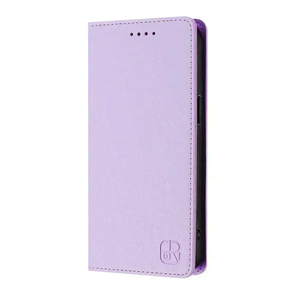 Magnetic Leather Flip Wallet Case